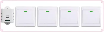 

AC85V 110V 120V 220V 250V 1CH Remote Switch Receiver Wall Transmitter Wireless Power Switch 315MHZ Radio Controlled Switch Relay