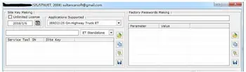 

ET FACTORY PASSWORDS GENERATOR