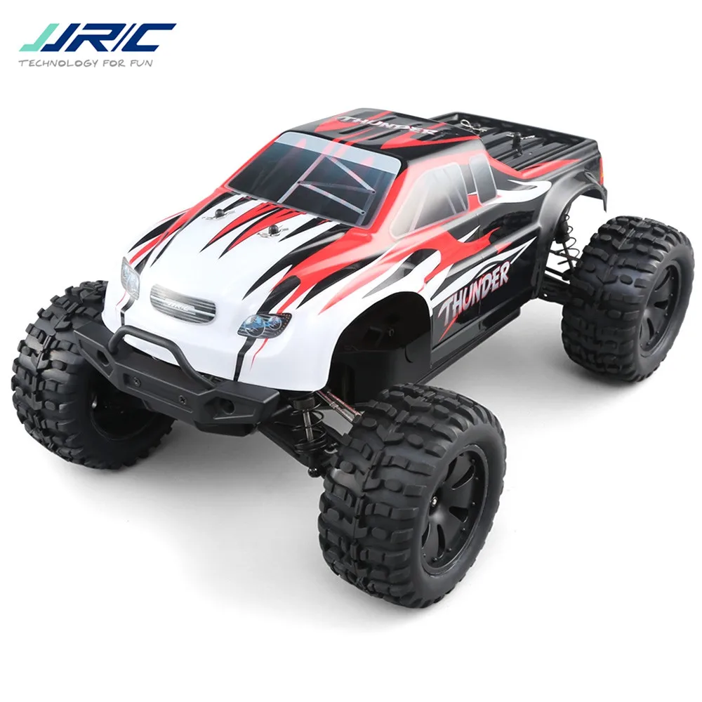 JJRC Q48 1/10 2,4 ГГц бесщеточный грузовик большая ножка внедорожный альпинистский автомобиль 70 км/ч 15 минут время гонок водонепроницаемый монстр грузовик