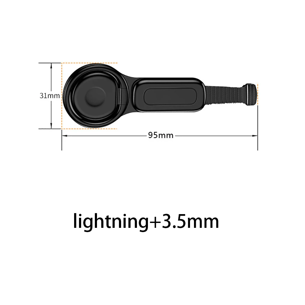 Lightning 3.5mm 2 в 1 адаптер освещения до 3,5 мм для двойного адаптера Lightning держатель кольца 3,5 мм аудио и зарядное устройство держатель быстрая зарядка для iphone ios - Цвет: Lightning 3.5mm