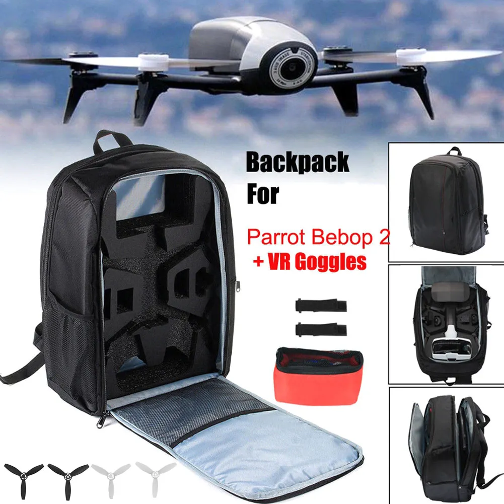 

Portable Shoulder Carrying Case Bag Backpack for Parrot Bebop 2 FPV Drone EM88