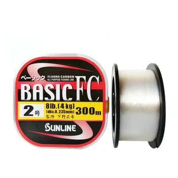 

100% Original 300m Carbon Fiber Fly Fishing Line Clear Transparent Color Peche Carp Monofilament Line For Many Fishing Methods