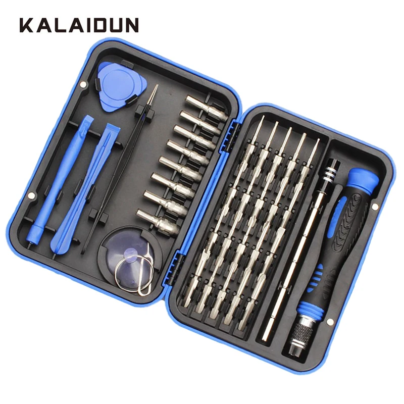 

KALAIDUN Screwdriver Set Precision 36 In 1 Screw Driver Bit Magnetic Insulated Handle Hex Phillips Bits Multitools Hand Tools