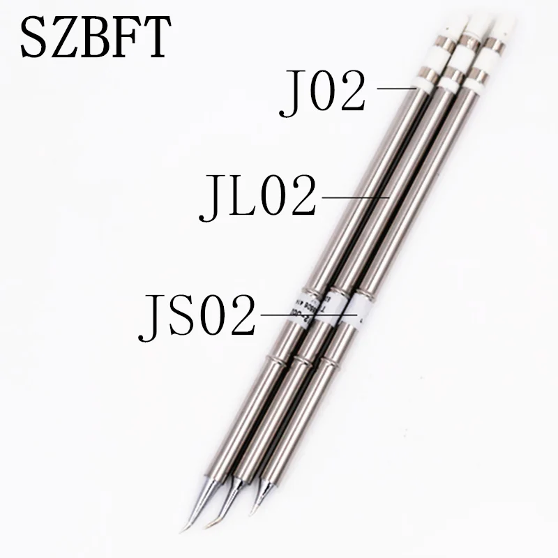 

8pcs soldering tips T12 for HAKKO T12-J02 JL02 JS02 T12-D24 T12-ILS T12-BC2 T12-K Solder Iron Tips