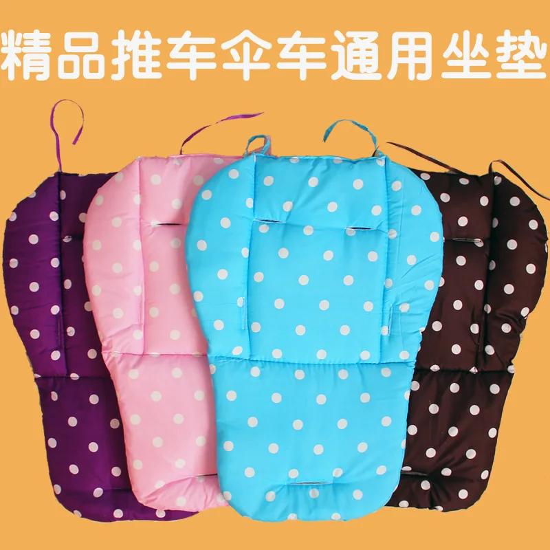 

Thick Colorful Baby Infant Stroller Seat Pram Cushion Chair BB Car Umbrella Cart Seat Color Dot Cotton Mat Stroller Mat For Kids