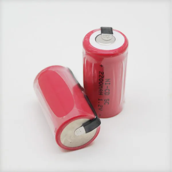 Bulk Price Sale SC battery SUB C rechargeable battery 1.2v 2200mah battery 7