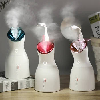

DEKAXI USB Air Purifier Ultrasonic Cool Mist Humidifier Aroma Essential Oil Diffuser Waterless Auto Shut-off for Skin Care