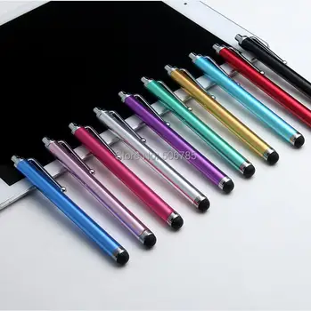 

wholesale 5000pcs Capacitive screen Metal stylus touch pen with clip for iphone 8 7 6 6plus /ipad/mini iPad/iPod touch