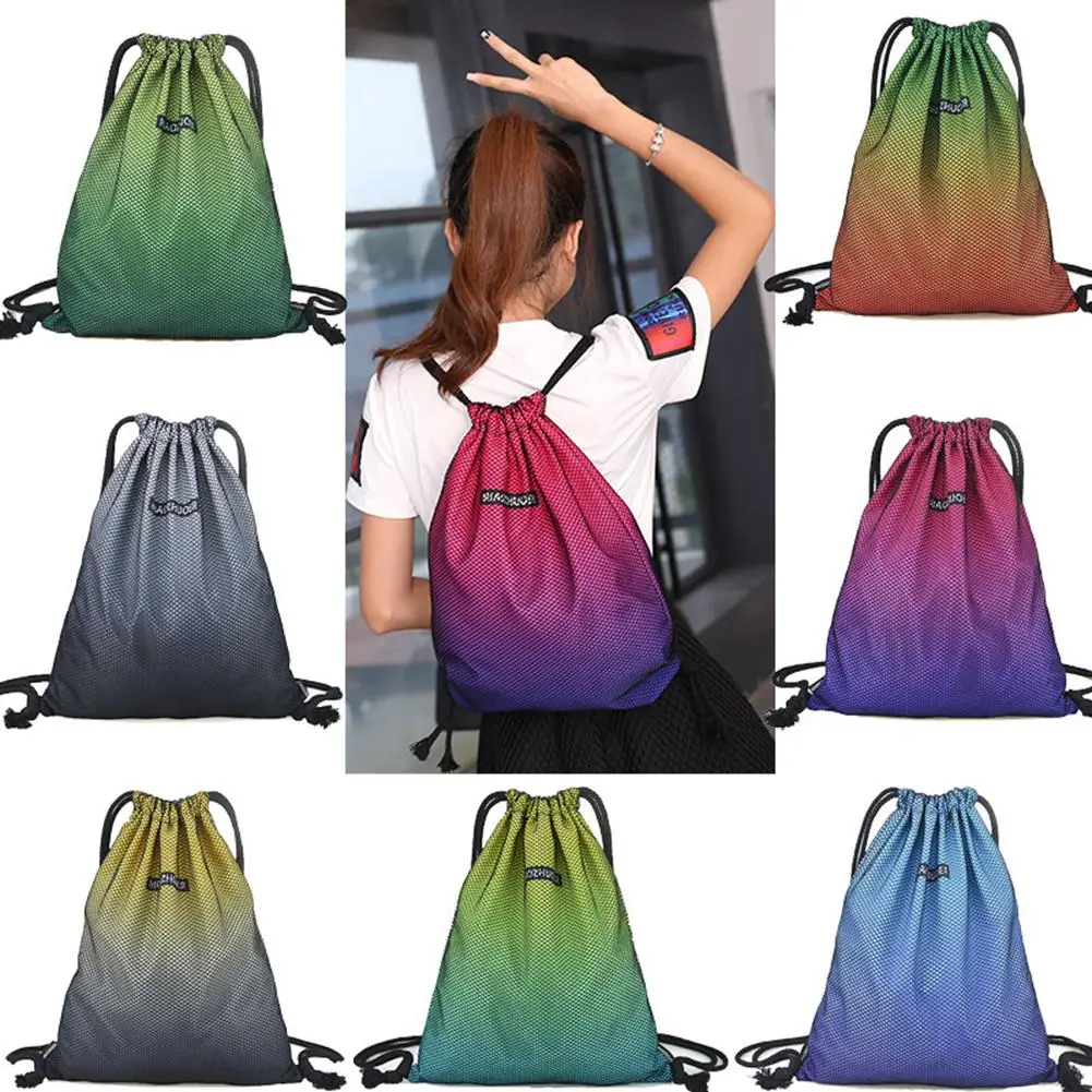 

HobbyLane Outdoor Beach Printed Drawstring Bag School Swimming Travel Adults Kids Sports Backpack School Bags for Teenager