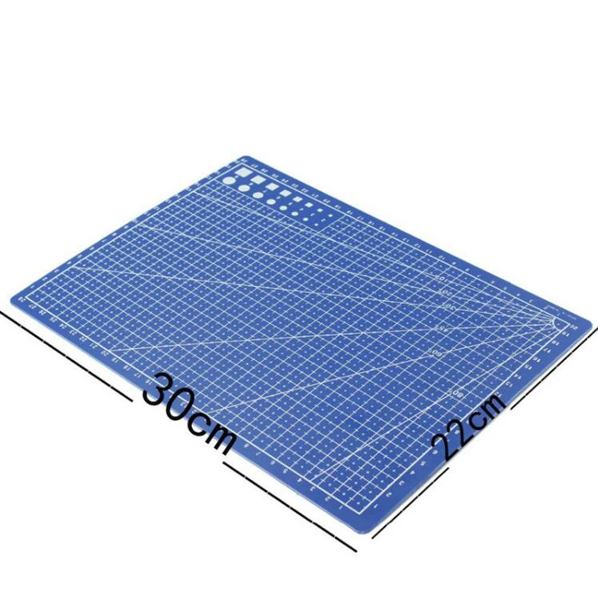 A4 / 30 * 22cm Sewing Cutting Mats Doublesided Plate Design Engraving