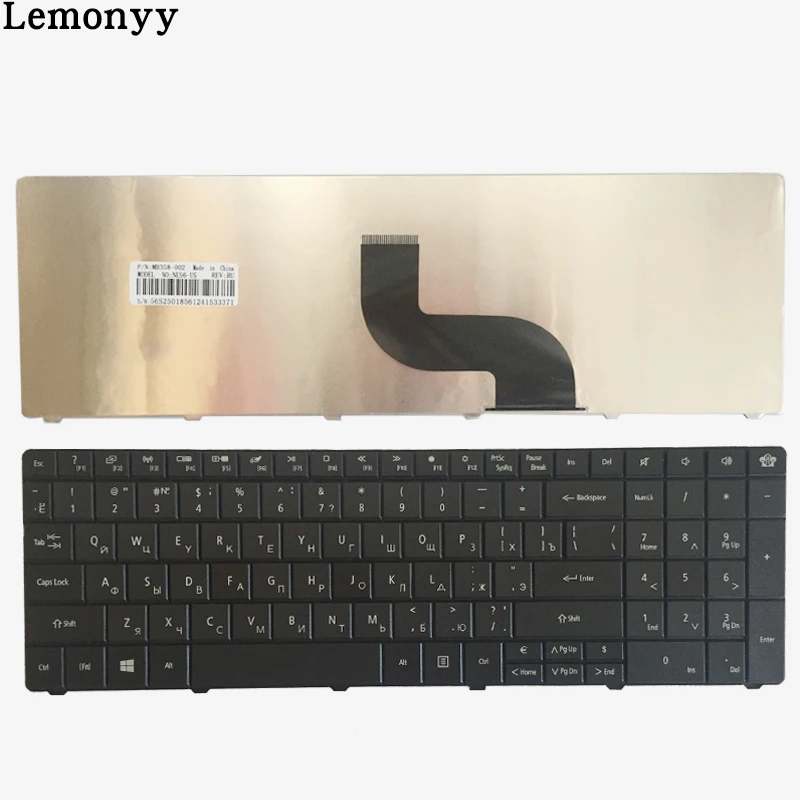  Russian keyboard For Packard Bell Easynote TE69 TE69KB TE69HW LE69KB Q5WPH Q5WT6 Laptop RU black