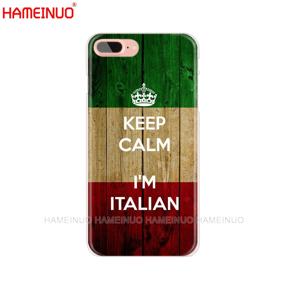 Чехол для мобильного телефона HAMEINUO с итальянским флагом чехол iphone X 8 7 6 4 5 SE