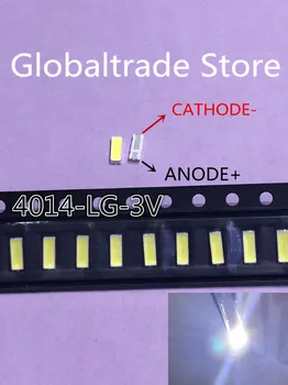 

2000pcs FOR LG Original LED LCD TV Backlight Application LED 4014 Light Beads Cool white High Power 0.2W 3V