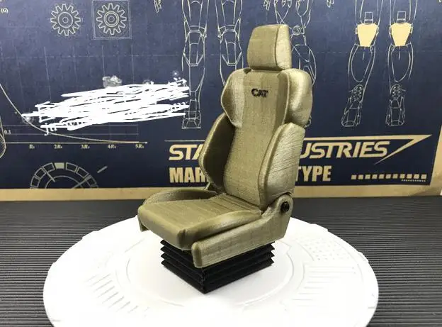 1 шт. 1/14 сиденье для трактора Tamiya RCW4D LEISU HOBBY KING BENZ MAN VOLVO R470 R620 R730 kingtair гидравлический
