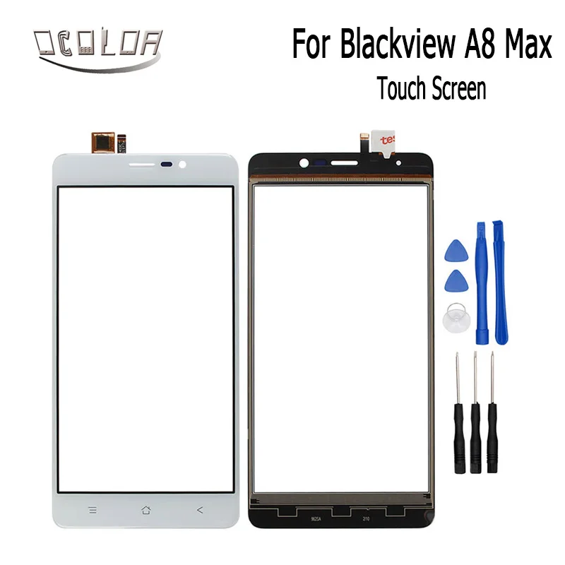 

ocolor For Blackview A8 max Touch Screen Lens Sensor Touch Panel Replacement Mobile Accessories+Tools For Blackview A8 max