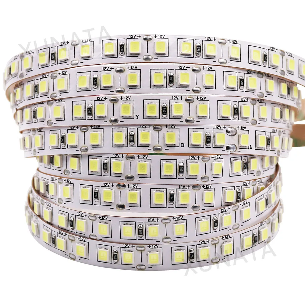 SMD 5050 5054 4040 5630 Светодиодная лента 120 светодиодов/м 5 м супер яркая не