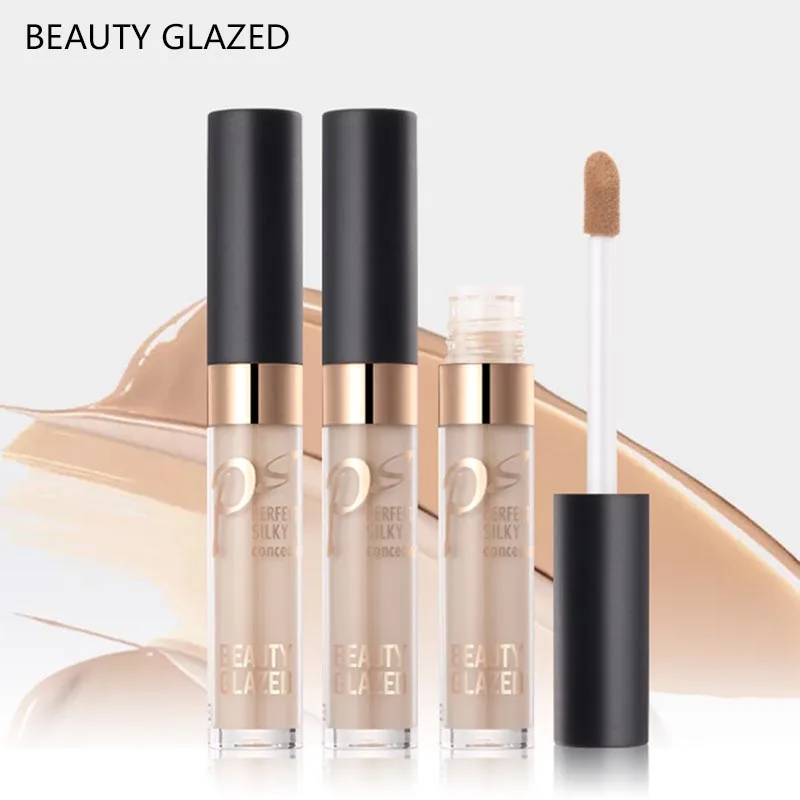 

High Quality beauty glazed 2 colors Base Makeup Cover Extreme Foundation Waterproof 30g Cream Liquid Concealer