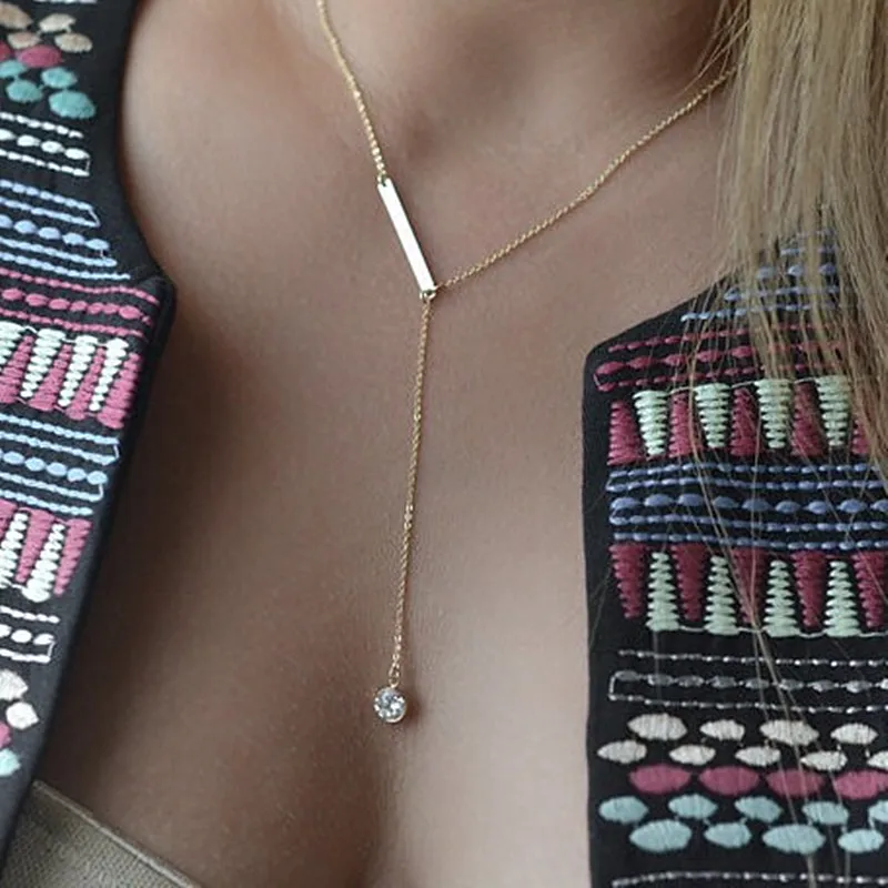 Женское Ожерелье подвеска на шею модное пляжное ожерелье лето 2018|pendant chain|fashion