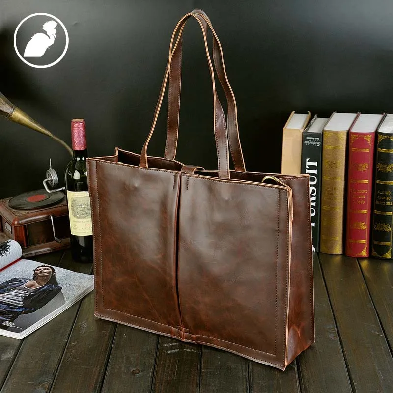 ETONWEAG Brands Designer Handbags High Quality Brown Vintage Leather Bags Women Messenger Bags ...