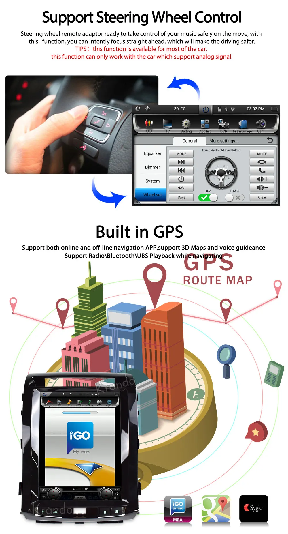 Krando Android 8,1 12," Tesla вертикальный экран Автомобильный навигатор радио gps для Toyota Land Cruiser 200 2008- мультимедийная система