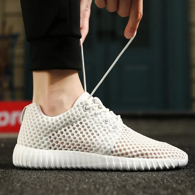 

chaussure homme shoes+male tenis masculino mens trainers basket homme breathable lace up flat sneakers