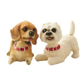 

Fairy Artificial Dog Mini Garden Miniatures Terrariums Resin Crafts Dog Figurines For Home Decoration Accessories Kids Toy Gifts