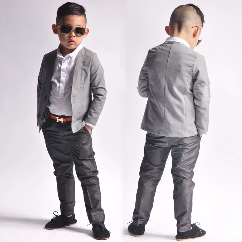 Male child western style trousers child casual suit pants children's clothing trousers all match