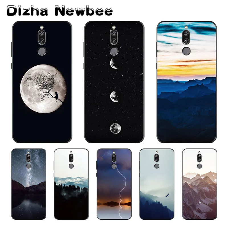 

case for huawei mate 10 lite nova 2i cover,Silicon landscape Painting Soft TPU Back Cover for huawei nova 2i mate 10 lite cases