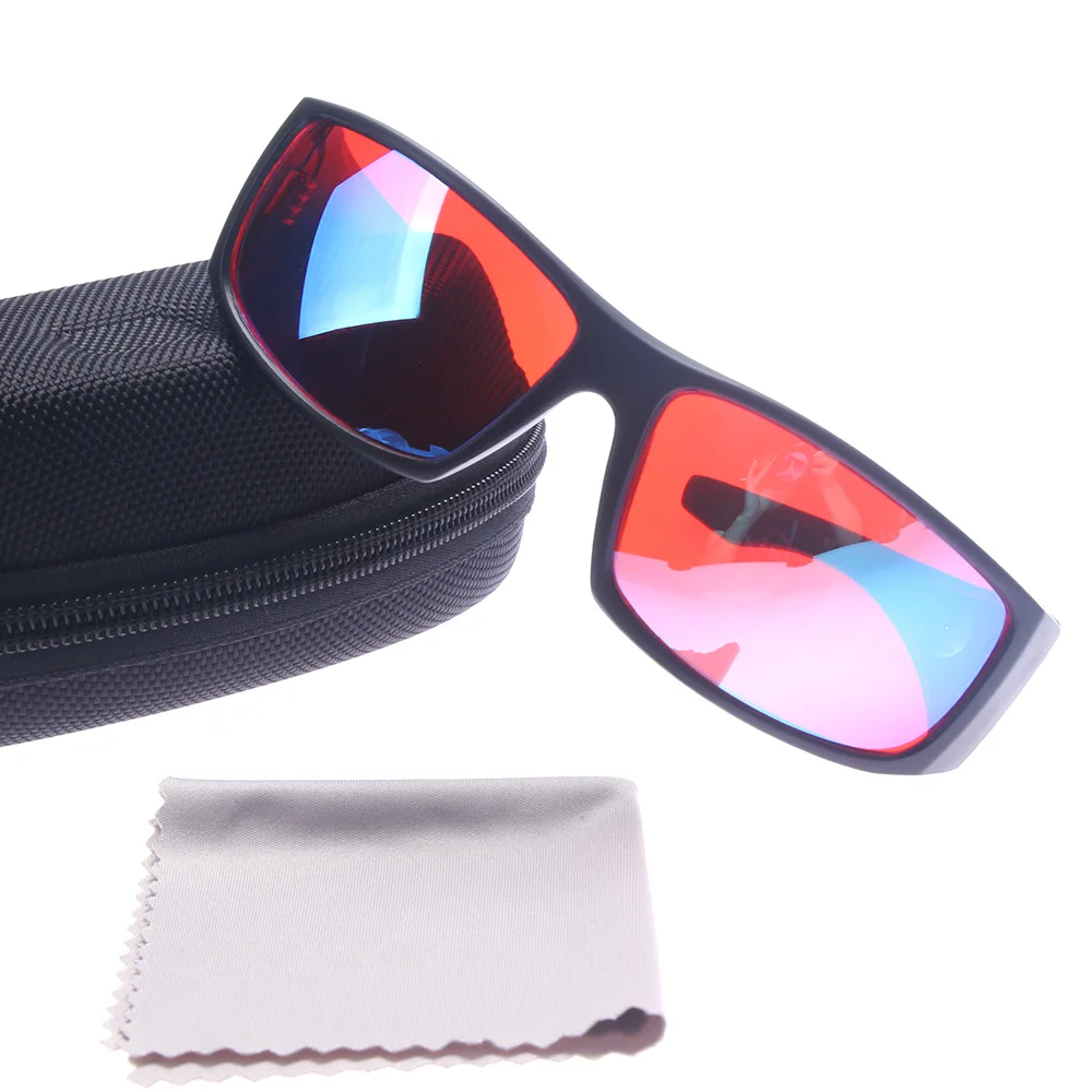Stück Fällen Gläser Korrektur Grün Brillen Lesebrille Frauen Für Farbe Erblindung Blind A Rot 1 Neue Männer Nützliche RFggp