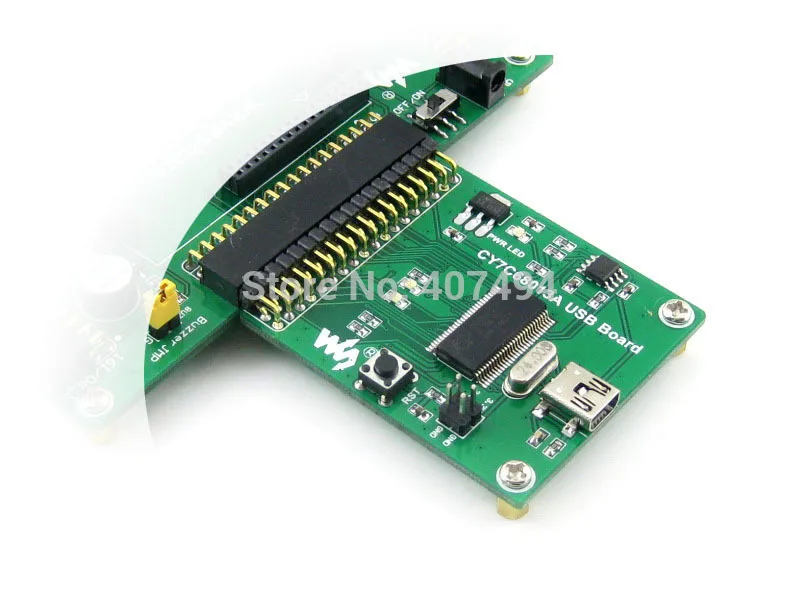 5 шт./лот CY7C68013A USB плата (mini) CY7C68013 EZ FX2LP разъем для печатной платы встроенный 8051 Core