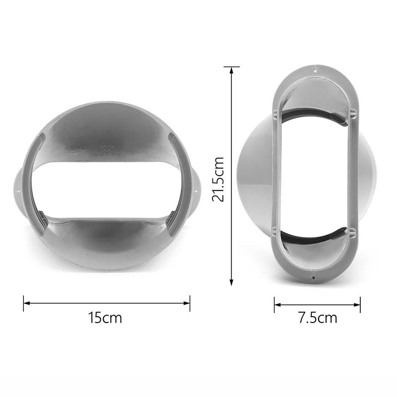 Coomir Exhaust Hose Tube Connector For Portable Air Conditioner Window Adaptor for Shinco Air-Conditioner