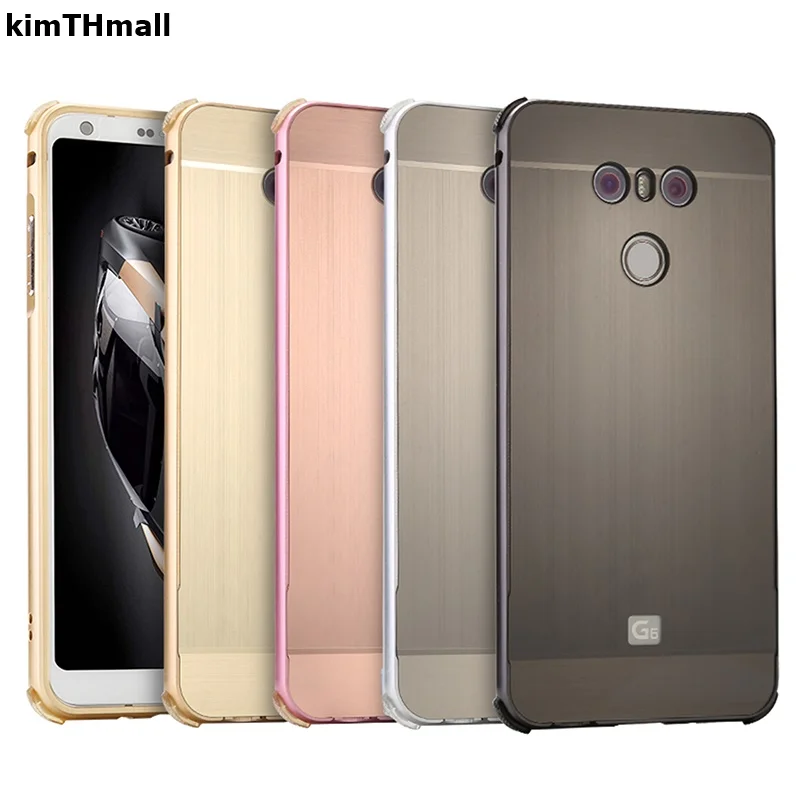 

Case For LG G5 G6 G7 V10 V20 V30 case Cover Luxury Aluminum Metal Mirror PC Hard Back Cover For LG G5 G6 G7 V30 case kimTHmall