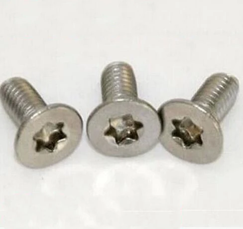 50 шт. M6 M8 Torx винты из нержавеющей стали 304 с плоской головкой Tork Six Lobe | Обустройство