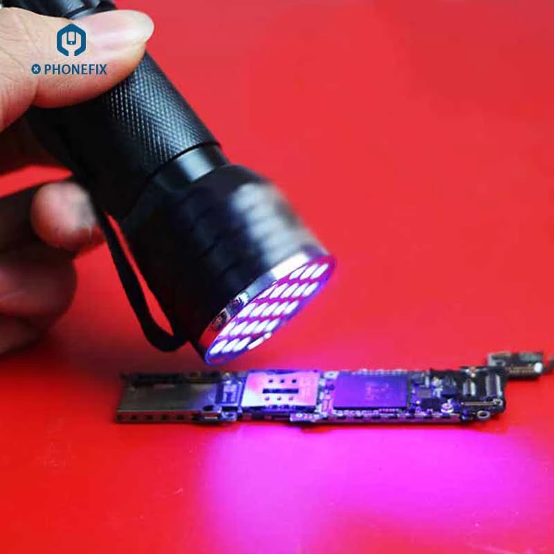 

PHONEFIX LED Lamp UV Glue Curing Lamp Purple Light for Phone Circuit Board Repair Hand Tools Ultraviolet LED Reading Lamp
