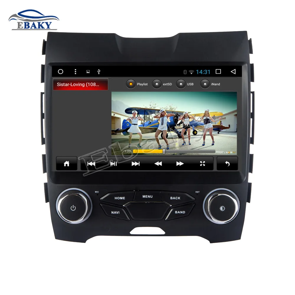 Clearance NaviTopia 9inch Octa Core Android 7.1 8.1 Car DVD GPS Navigation for Ford EDGE 2015 Auto Multimedia Radio Stereo 17