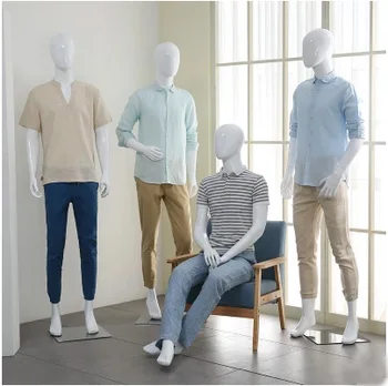 

Professional Gloss White Male Mannequin Full Body Mannequin Manufacturer In China