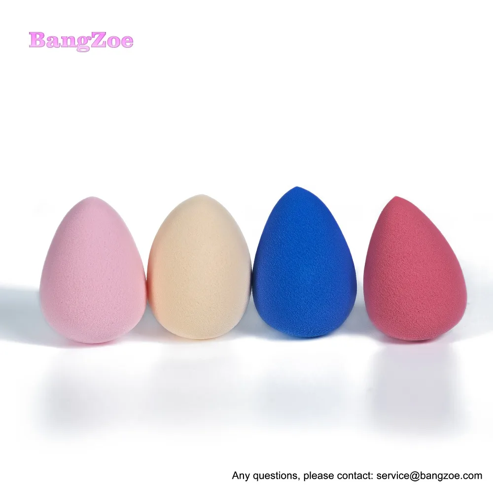 

BangZoe 1PC/4PCS Water Drop Makeup Sponge Puff Cosmetic Puff Powder Puff Beauty Tools Smooth Beauty Cosmetic Make Up Sponge