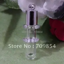 5*23 мм с круглыми спинками, флакон с рисом/Желая Стекло бутылка модное ожерелье подарок+ Прямые Кепки/# H4