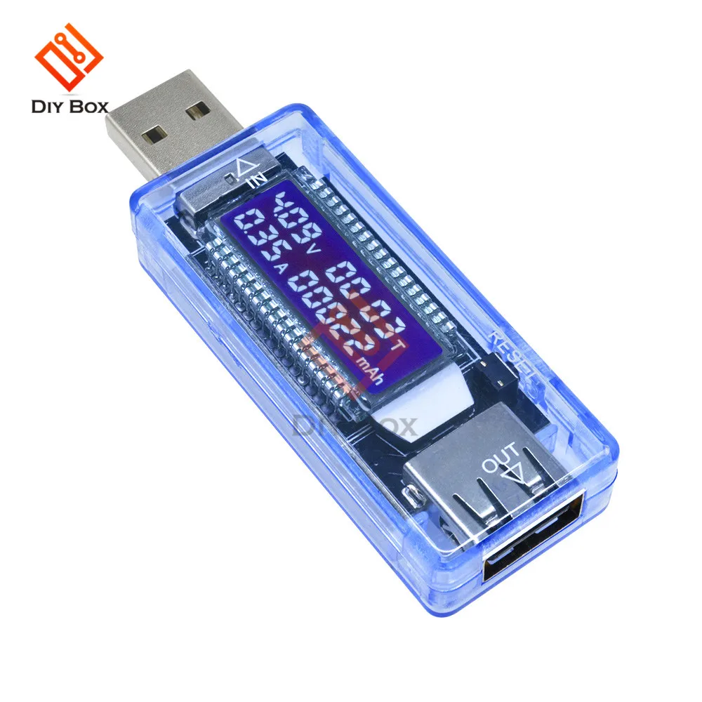 atual voltímetro usb atual display digital carregador