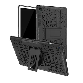 

Hybrid PC TPU Back Case For Samsung Galaxy Tab A 8.0 2019 P200 P205 Armor Stand Cover 200PCS/Lot
