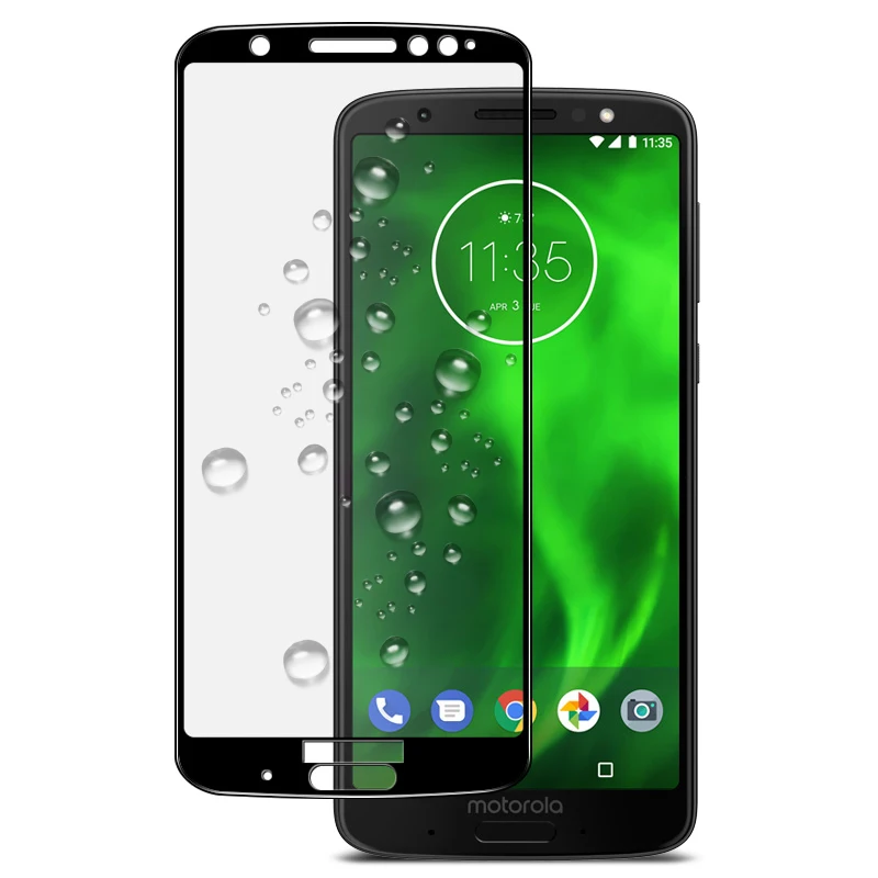 Полное покрытие из закаленного стекла для moto g6 plus Защита экрана для moto rola moto G5 E4 G6 Plus G5S G6 play чехол Защитная пленка