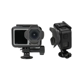 

osmo action lens anti-glare hood Silicone cover Sun shade for dji osmo action camera accessories