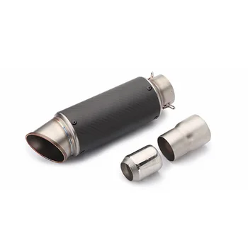 

FLY5D Motorcycle Exhaust Muffler Universal Muffler Motorbike 51mm Inlet Exhaust For Akrapovic Honda Kawasaki Yamaha KTM DUCATI