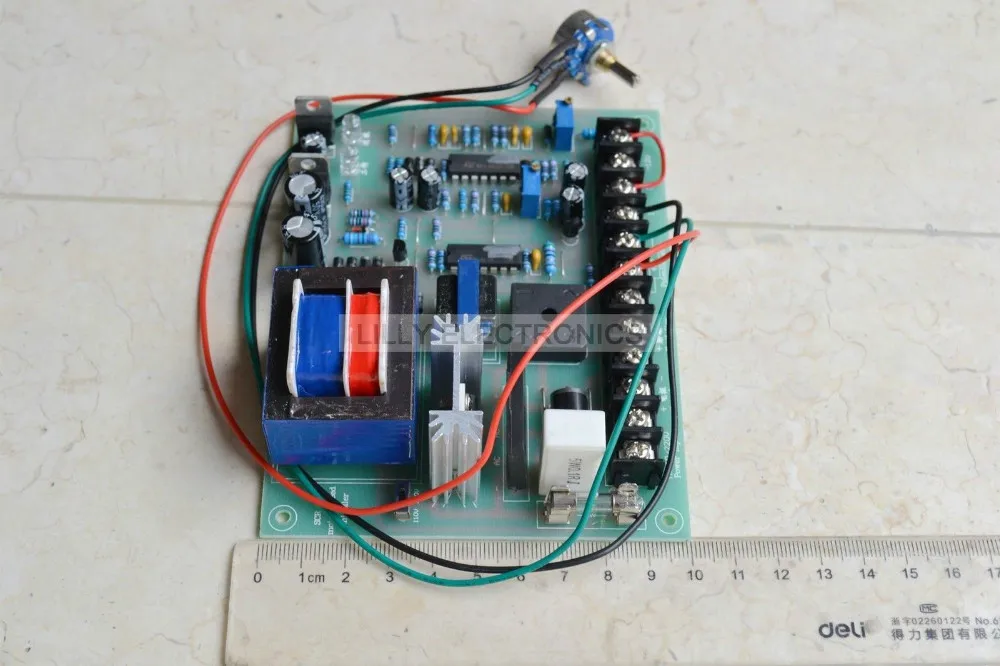 

Input AC110/220V Output 110V/220VDC 1000W Motor Speed Controller Board Adjustable