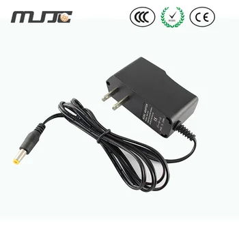 

MJJC 9V 1A led Wall Mount Adapter Power Adapter 9w Power Supply DC wire with U.S. / EU Standard Plug