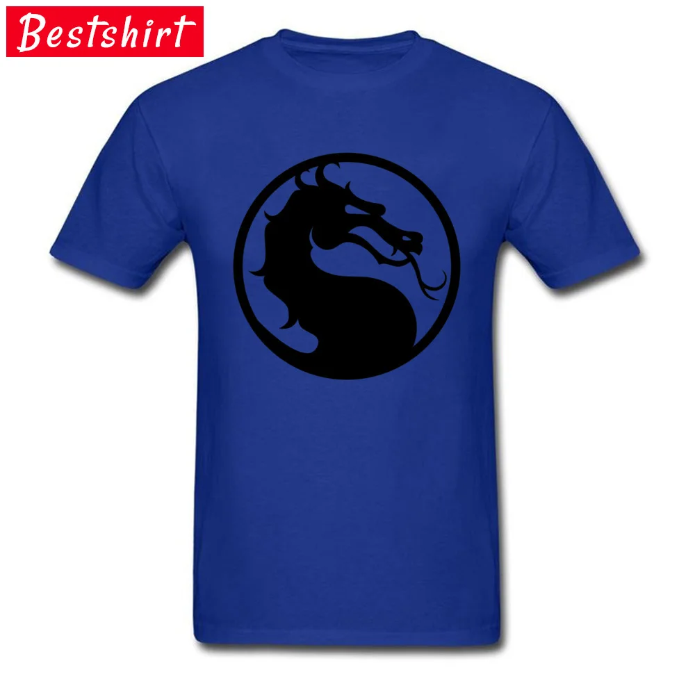Mortal Kombat T shirt 6012 Top T-shirts Design 2018 Newest O-Neck All Cotton T Shirt Clothing Shirt for Men Thanksgiving Day Mortal Kombat T shirt 6012 blue