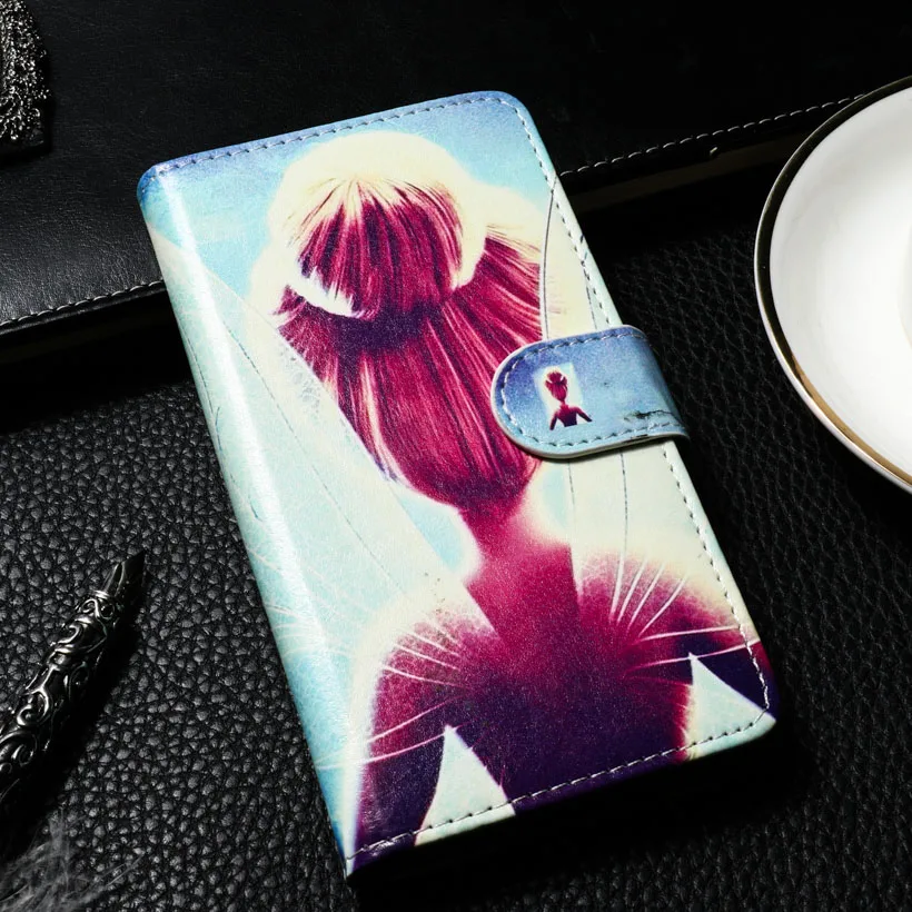 Stand Flip Leather Case For Samsung Galaxy Note 10 Plus 3 5 9 Note3 Note III Note4 Note10 Wallet Case PU Painted Bags Fundas - Цвет: G095
