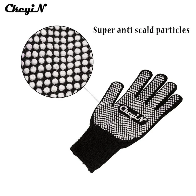 CkeyiN, профессиональные термостойкие перчатки, термостойкие, анти-ожоги, хлопчатобумажная пряжа, перчатки для завивки волос, выпрямитель 36