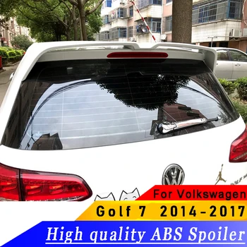 

ABS material quality new design For Volkswagen Golf 7 2014 to 2017 spoiler primer or white or black Golf 7 spoiler