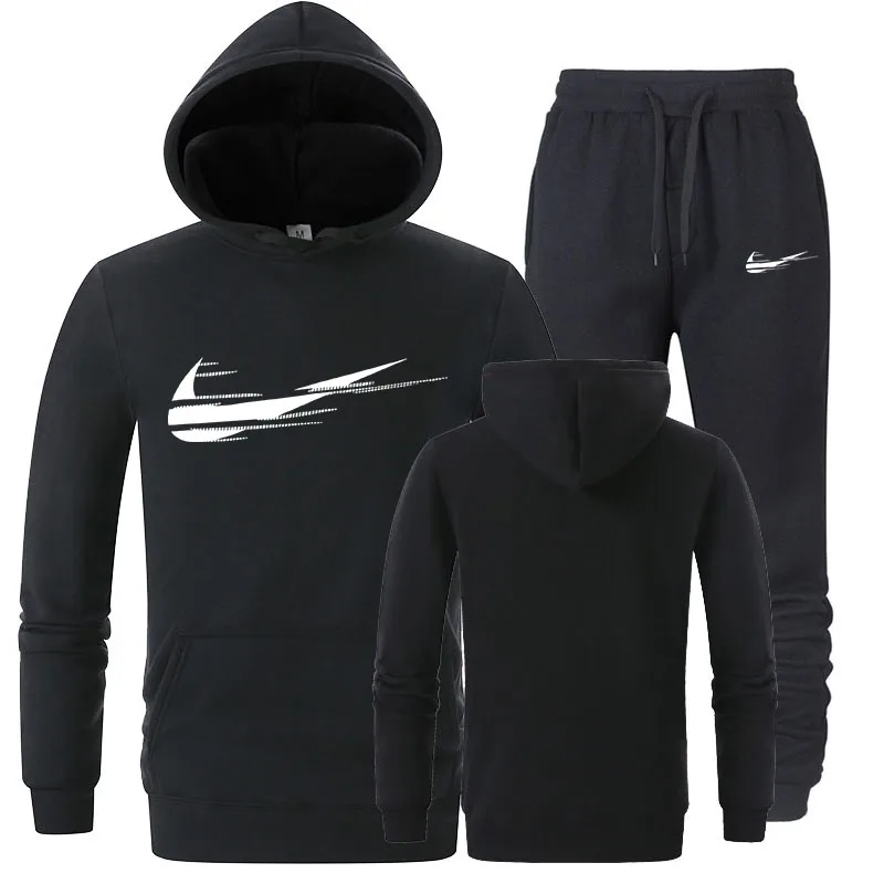 

Men's sports suit sports suit sweatshirt + pants fitness run jogging recreation fitness gym suit sports suit